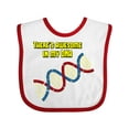 thumbnail image 1 of Inktastic Awesome Dna Boys or Girls Baby Bib, 1 of 4