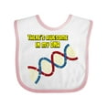 thumbnail image 1 of Inktastic Awesome Dna Boys or Girls Baby Bib, 1 of 4