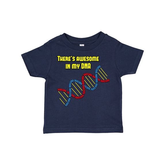 Inktastic Awesome DNA Boys or Girls Toddler T-Shirt