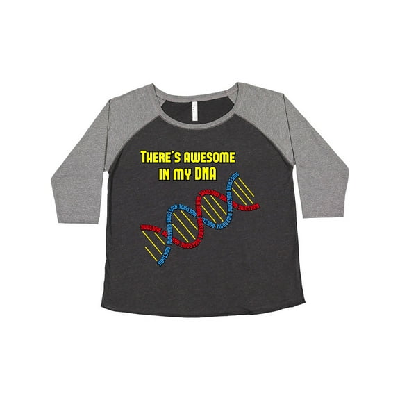 Inktastic Awesome DNA Women's Plus Size T-Shirt