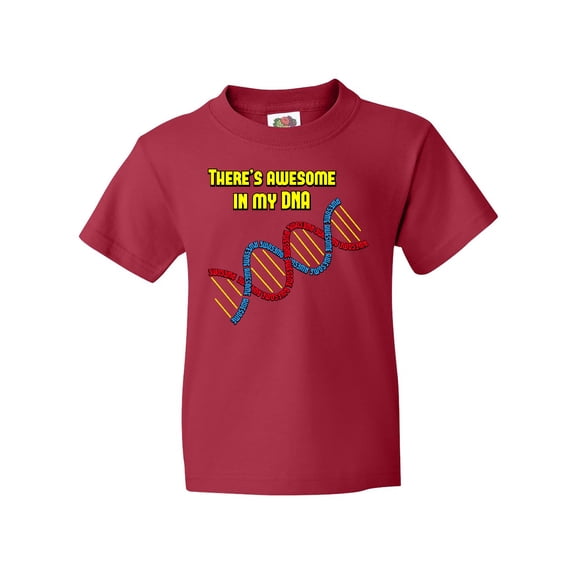 Inktastic Awesome DNA Youth T-Shirt