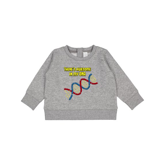 Inktastic Awesome Dna Baby Sweatshirt