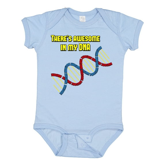 Inktastic Awesome Dna Boys or Girls Baby Bodysuit