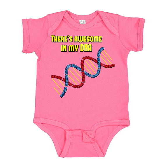 Inktastic Awesome Dna Boys or Girls Baby Bodysuit