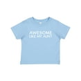 thumbnail image 1 of Inktastic Awesome Like My Aunt Boys or Girls Baby T-Shirt, 1 of 5