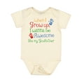 thumbnail image 1 of Inktastic Awesome Like My Godfather Boys Baby Bodysuit, 1 of 5