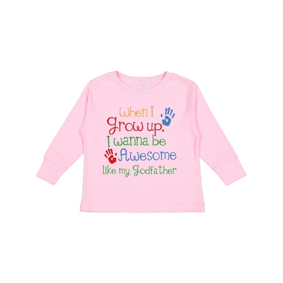 Inktastic Awesome Like My Godfather Boys Long Sleeve Toddler T-Shirt