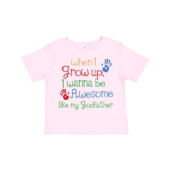 Inktastic Awesome Like My Godfather Boys Toddler T-Shirt