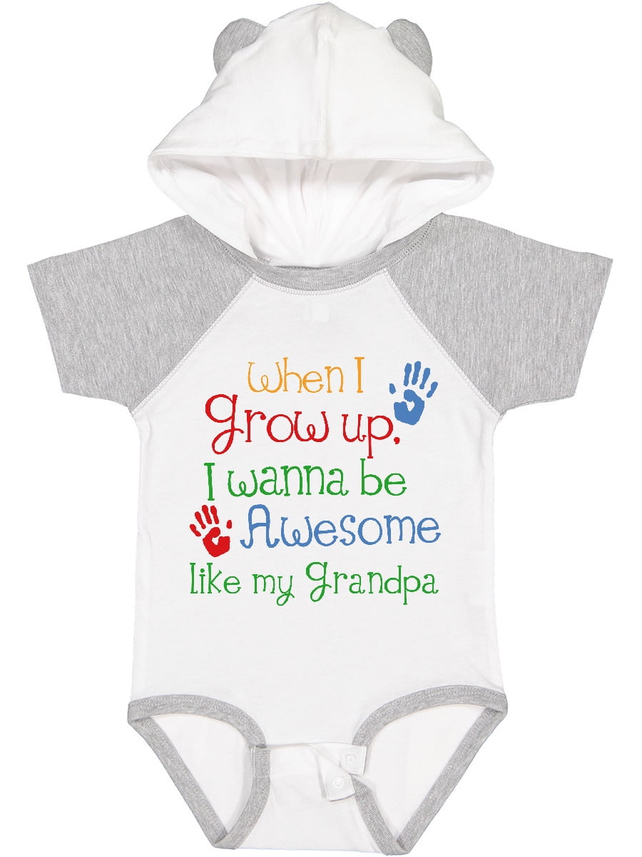 Inktastic Awesome Like My Grandpa Boys or Girls Baby Bodysuit