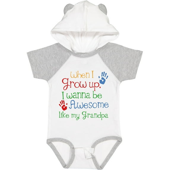 Inktastic Awesome Like My Grandpa Boys or Girls Baby Bodysuit