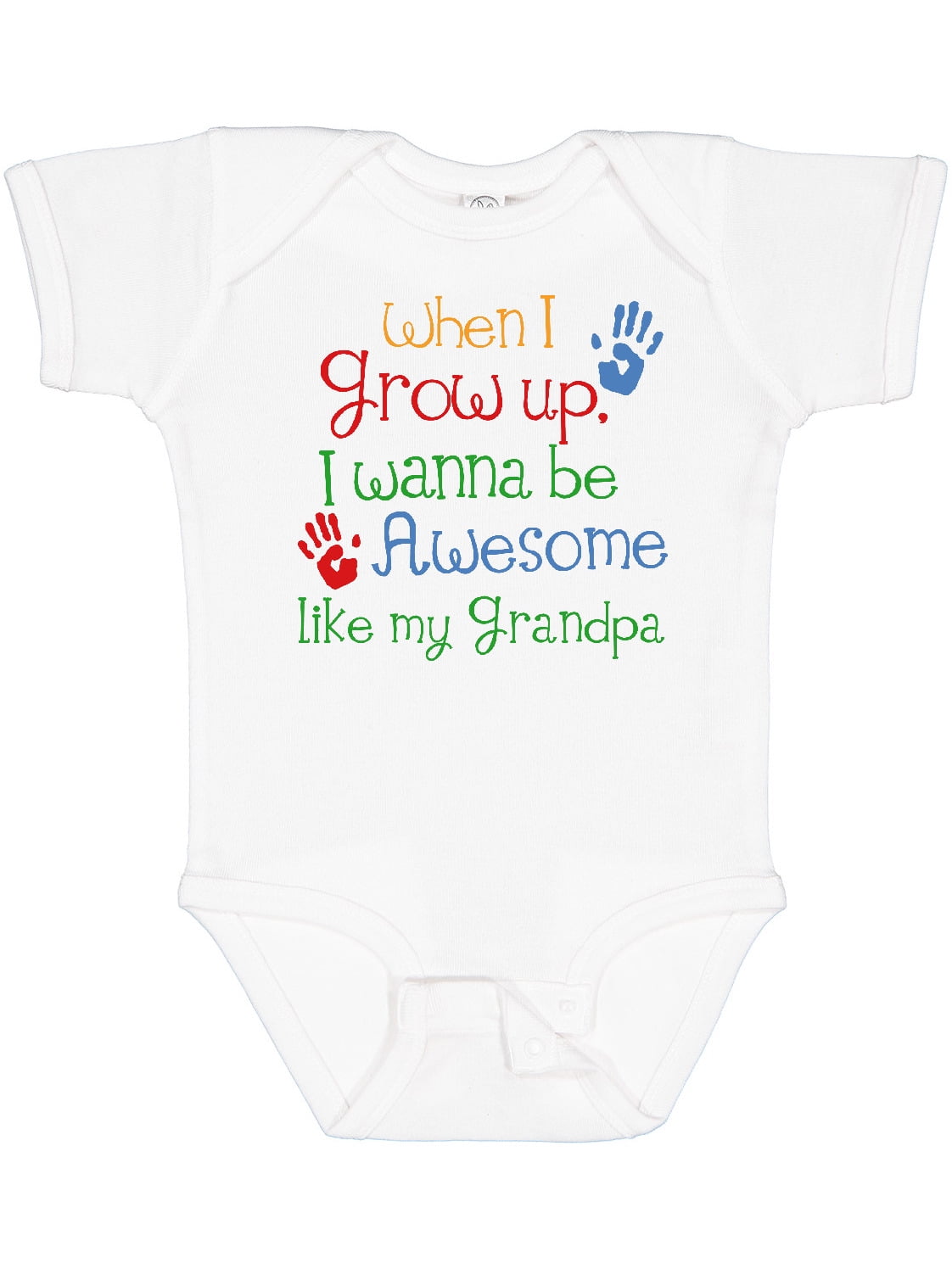 Inktastic Awesome Like My Grandpa Boys or Girls Baby Bodysuit