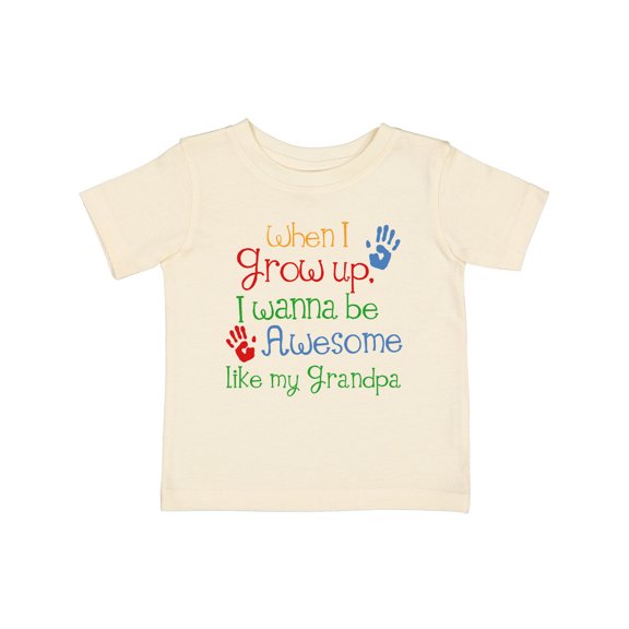 Inktastic Awesome Like My Grandpa Boys or Girls Baby T-Shirt