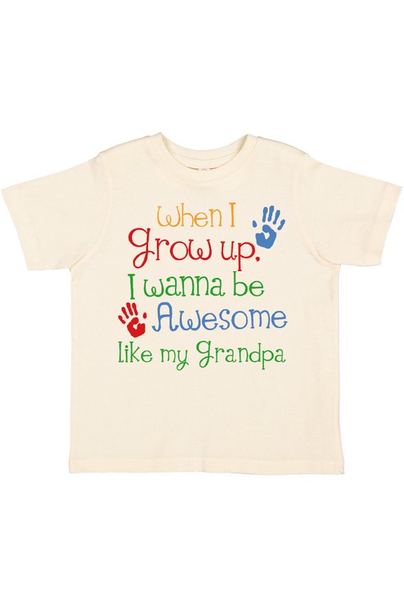 Awesome Like My Grandpa Boys or Girls Toddler T-Shirt