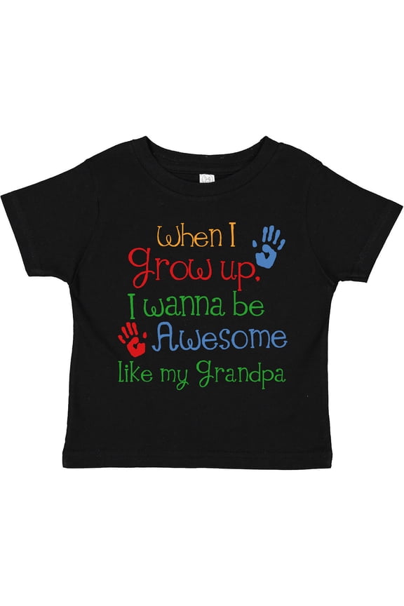 Awesome Like My Grandpa Boys or Girls Toddler T-Shirt
