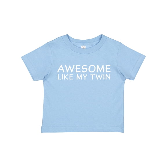 Inktastic Awesome Like My Twin Boys or Girls Toddler T-Shirt