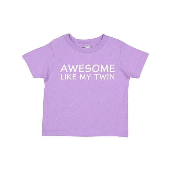 Inktastic Awesome Like My Twin Boys or Girls Toddler T-Shirt