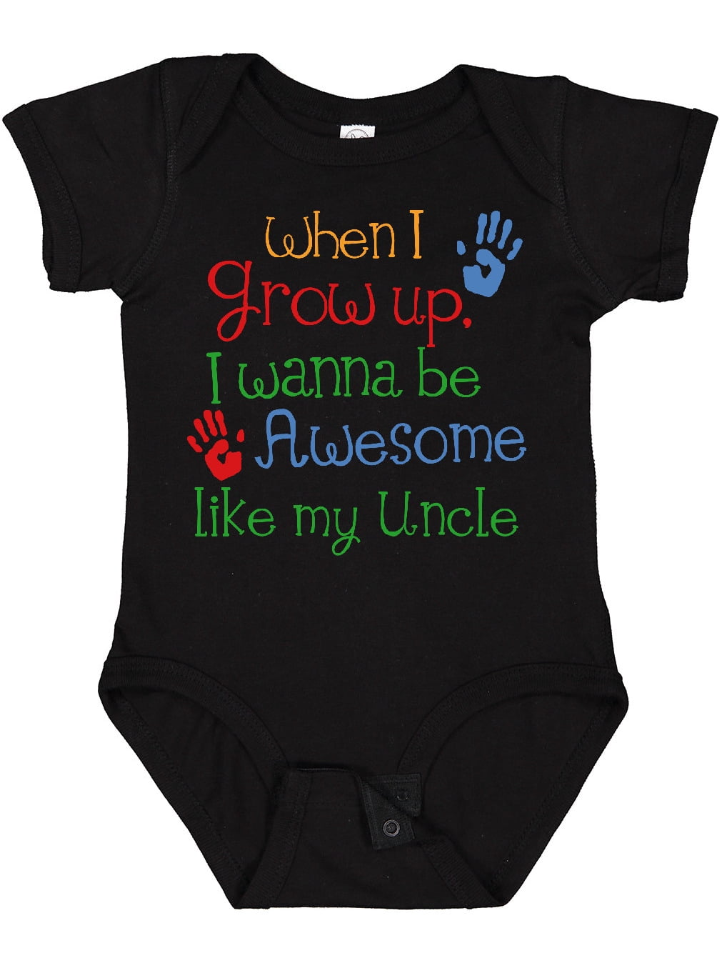 Inktastic Awesome Like My Uncle Boys or Girls Baby Bodysuit
