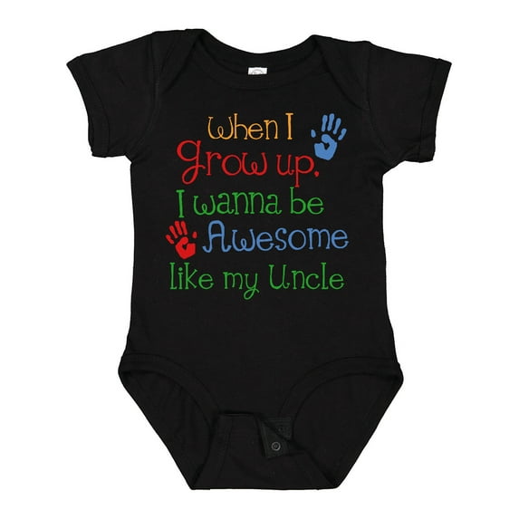 Inktastic Awesome Like My Uncle Boys or Girls Baby Bodysuit