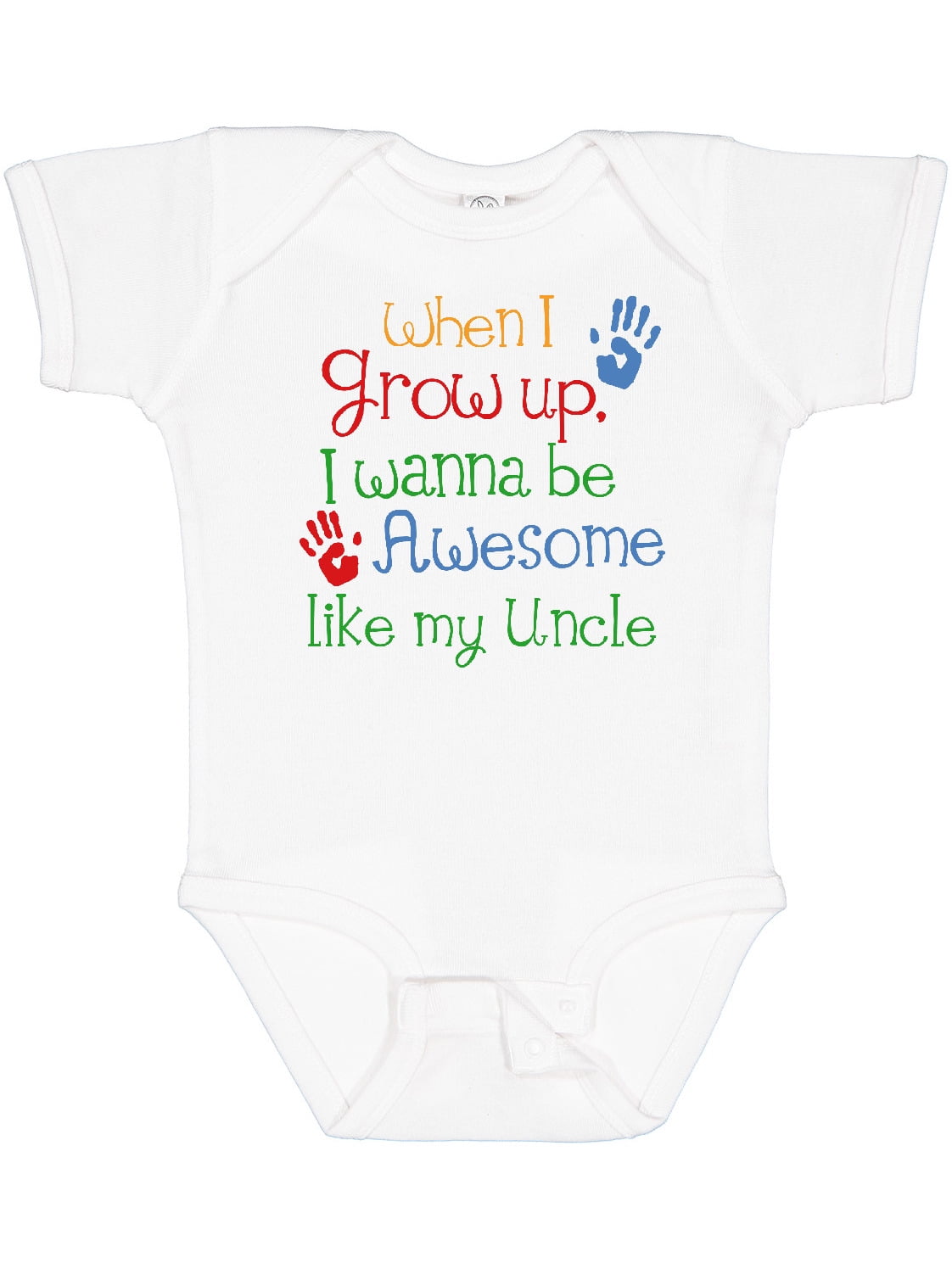 Inktastic Awesome Like My Uncle Boys or Girls Baby Bodysuit