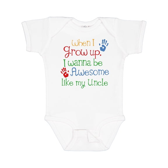Inktastic Awesome Like My Uncle Boys or Girls Baby Bodysuit