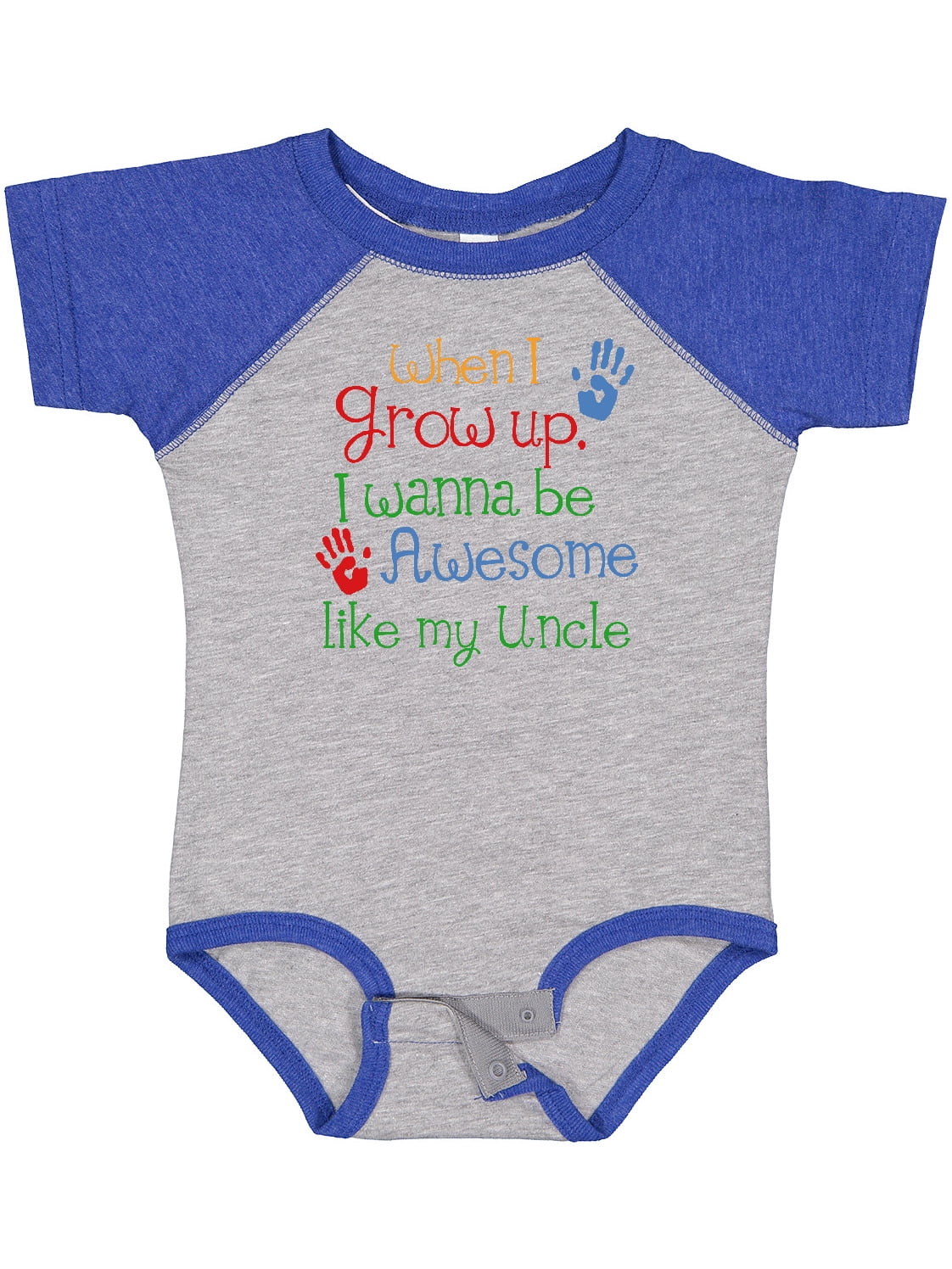 Inktastic Awesome Like My Uncle Boys or Girls Baby Bodysuit