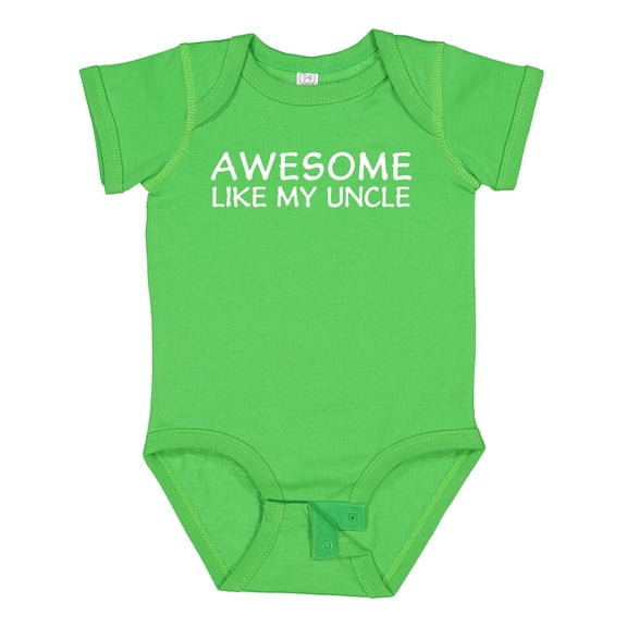 Inktastic Awesome Like My Uncle Boys or Girls Baby Bodysuit