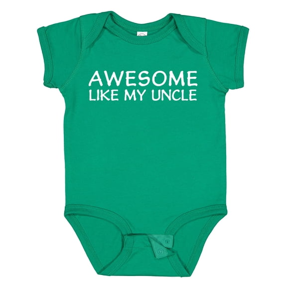 Inktastic Awesome Like My Uncle Boys or Girls Baby Bodysuit