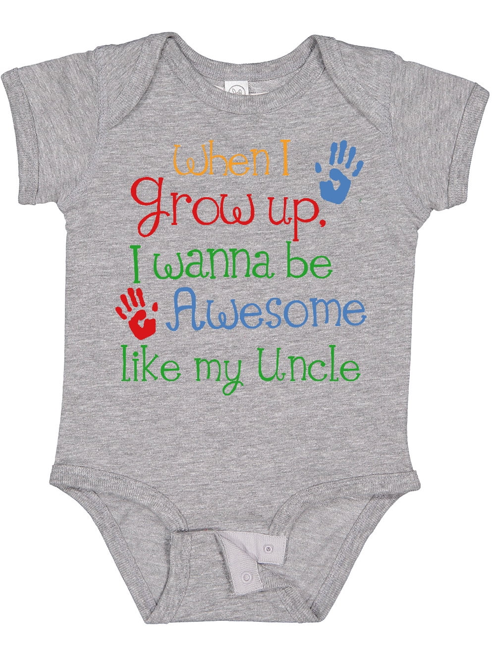 Inktastic Awesome Like My Uncle Boys or Girls Baby Bodysuit