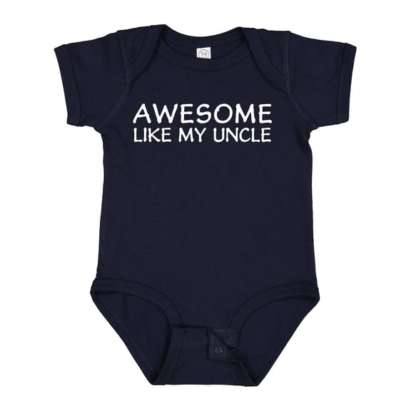 Inktastic Awesome Like My Uncle Boys or Girls Baby Bodysuit