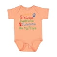 thumbnail image 1 of Inktastic Awesome Like Poppa Boys or Girls Baby Bodysuit, 1 of 5