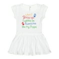 thumbnail image 1 of Inktastic Awesome Like Poppa Girls Baby Dress, 1 of 5