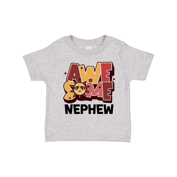 Inktastic Awesome Nephew Boys Toddler T-Shirt