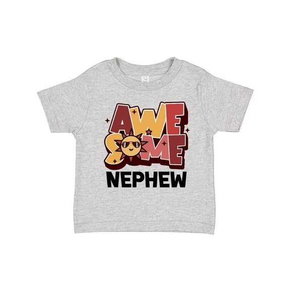 Inktastic Awesome Nephew Boys Toddler T-Shirt