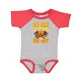 thumbnail image 1 of Inktastic Axe Throwing Funny Boys or Girls Baby Bodysuit, 1 of 5