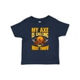 thumbnail image 1 of Inktastic Axe Throwing Funny Gift Boys or Girls Baby T-Shirt, 1 of 5
