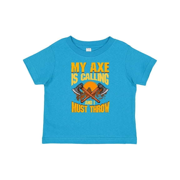 Inktastic Axe Throwing Funny Gift Boys or Girls Baby T-Shirt
