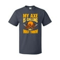 thumbnail image 1 of Inktastic Axe Throwing Funny Gift T-Shirt, 1 of 5