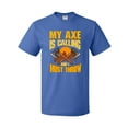 thumbnail image 1 of Inktastic Axe Throwing Funny Gift T-Shirt, 1 of 5