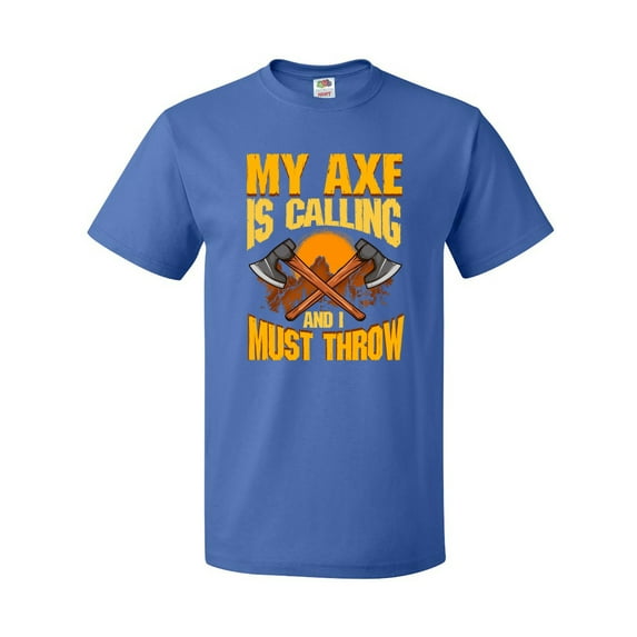 Inktastic Axe Throwing Funny Gift T-Shirt