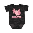 thumbnail image 1 of Inktastic Axolittle Cute Baby Axolotl Boys or Girls Baby Bodysuit, 1 of 5