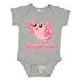 thumbnail image 1 of Inktastic Axolittle Cute Baby Axolotl Boys or Girls Baby Bodysuit, 1 of 5