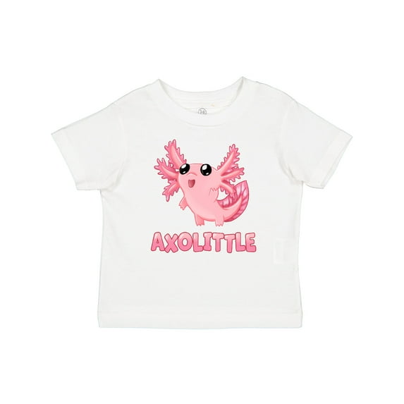 Inktastic Axolittle Cute Baby Axolotl Boys or Girls Baby T-Shirt