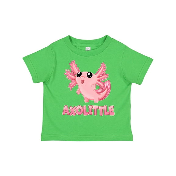 Inktastic Axolittle- Cute Baby Axolotl Boys or Girls Toddler T-Shirt