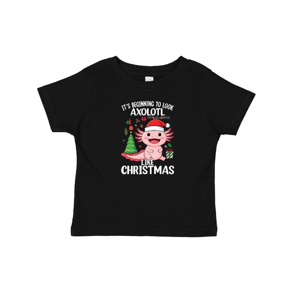 Inktastic Axolotl Christmas Boys or Girls Baby T-Shirt