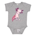 thumbnail image 1 of Inktastic Axolotl Says Hello Cute Salamander Boys or Girls Baby Bodysuit, 1 of 5