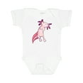 thumbnail image 1 of Inktastic Axolotl Says Hello Cute Salamander Boys or Girls Baby Bodysuit, 1 of 5