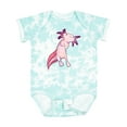 thumbnail image 1 of Inktastic Axolotl Says Hello Cute Salamander Boys or Girls Baby Bodysuit, 1 of 5