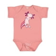 thumbnail image 1 of Inktastic Axolotl Says Hello Cute Salamander Boys or Girls Baby Bodysuit, 1 of 5