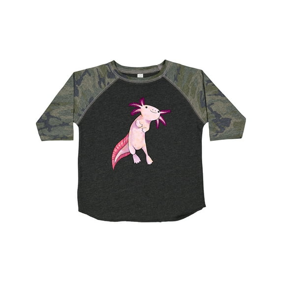 Inktastic Axolotl Says Hello Cute Salamander Boys or Girls Toddler T-Shirt