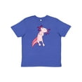thumbnail image 1 of Inktastic Axolotl Says Hello Cute Salamander Youth T-Shirt, 1 of 5